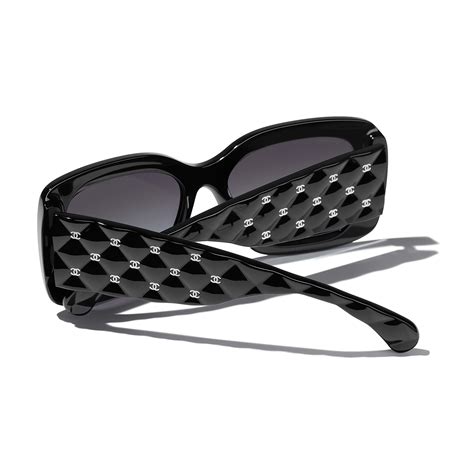 CHANEL Sunglasses: Rectangle Sunglasses, acetate 5483 — 